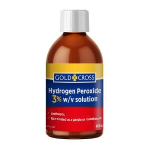 Gold Cross Hydrogen Peroxide 3% w/v solution