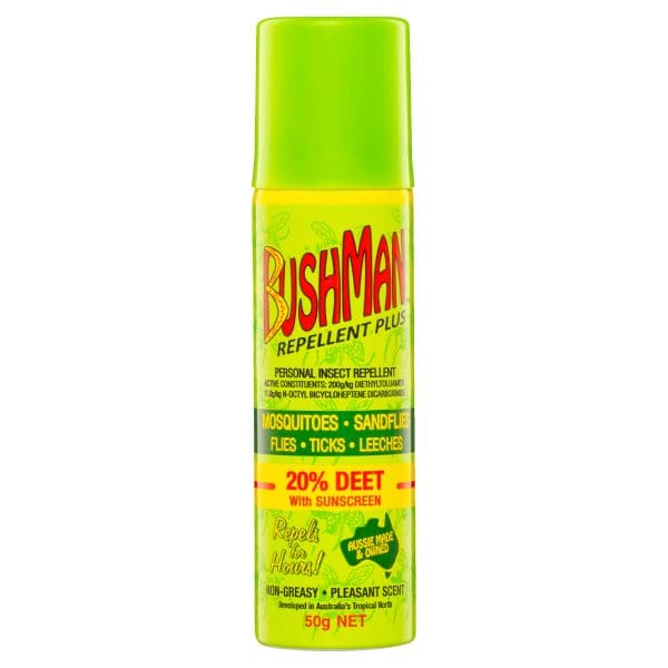 Bushman Repellent Plus 20% DEET with Sunscreen