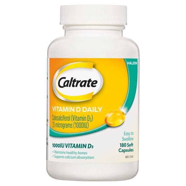 Caltrate Vitamin D Soft Capsules