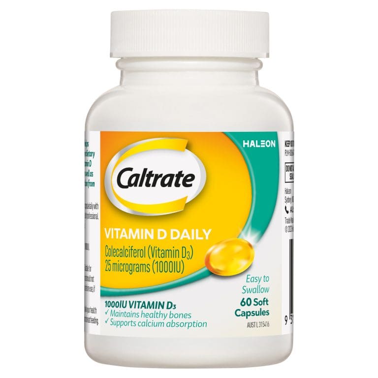 Caltrate Vitamin D Soft Capsules