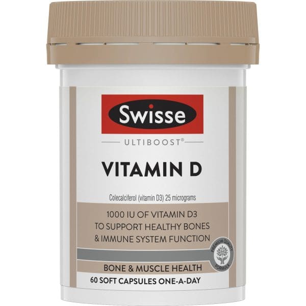 Swisse Ultiboost Vitamin D Capsules