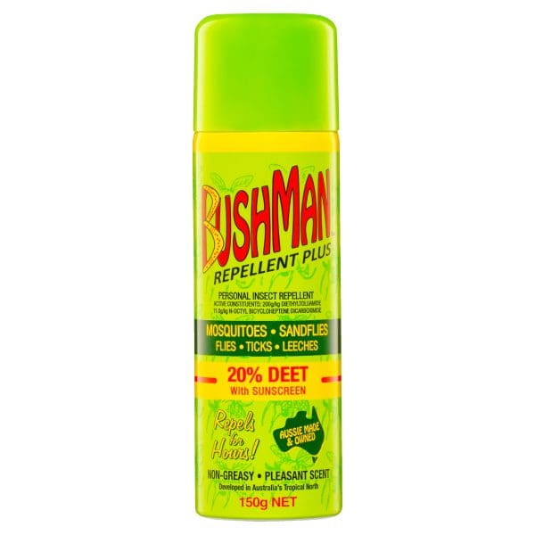 Bushman Repellent Plus 20% DEET with Sunscreen