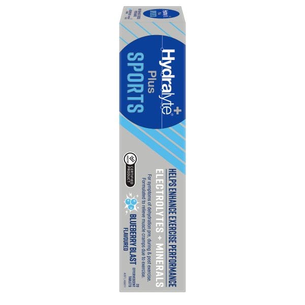 Hydralyte Plus Sports Effervescent Tablets