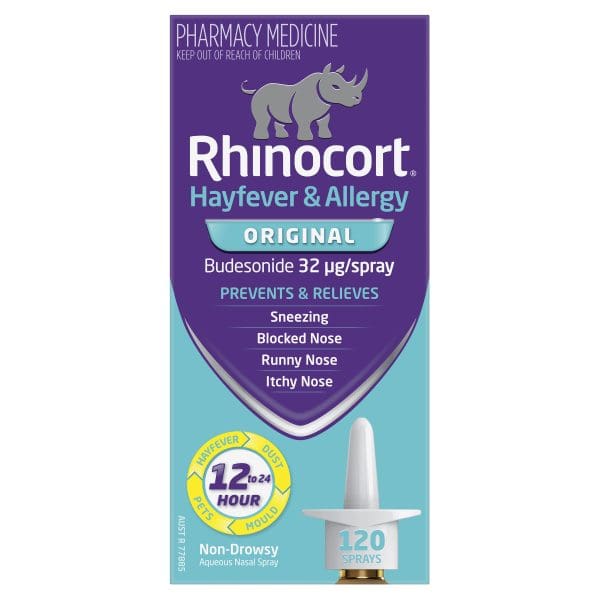 Rhinocort Original Non-Drowsy Hayfever & Allergy Relief Nasal Spray