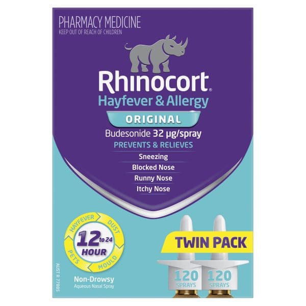 Rhinocort Original Non-Drowsy Hayfever & Allergy Relief Nasal Spray