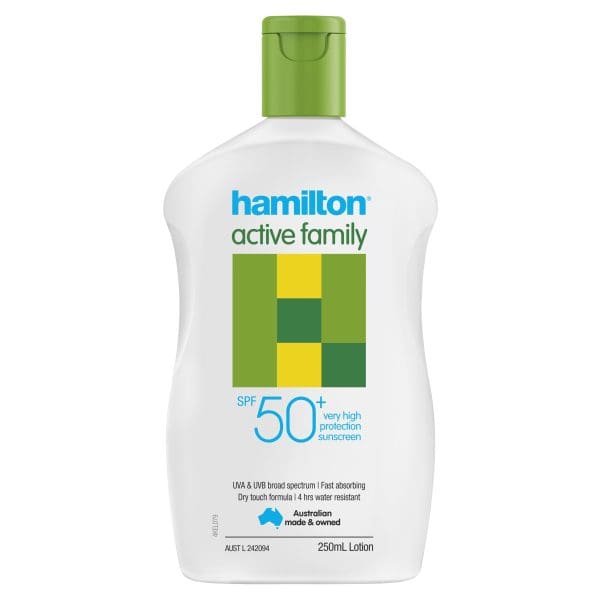 Hamilton Sunscreen Hamilton Sunscreen Active Family Lotion SPF 50+