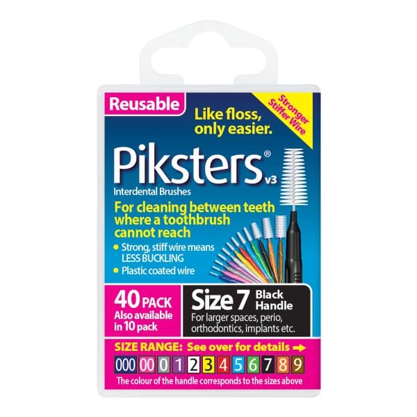 Piksters Interdental Brushes 40pk