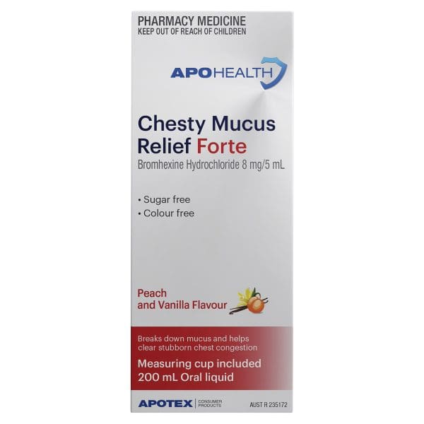 APOHEALTH Chesty Mucus Relief Forte 200 mL