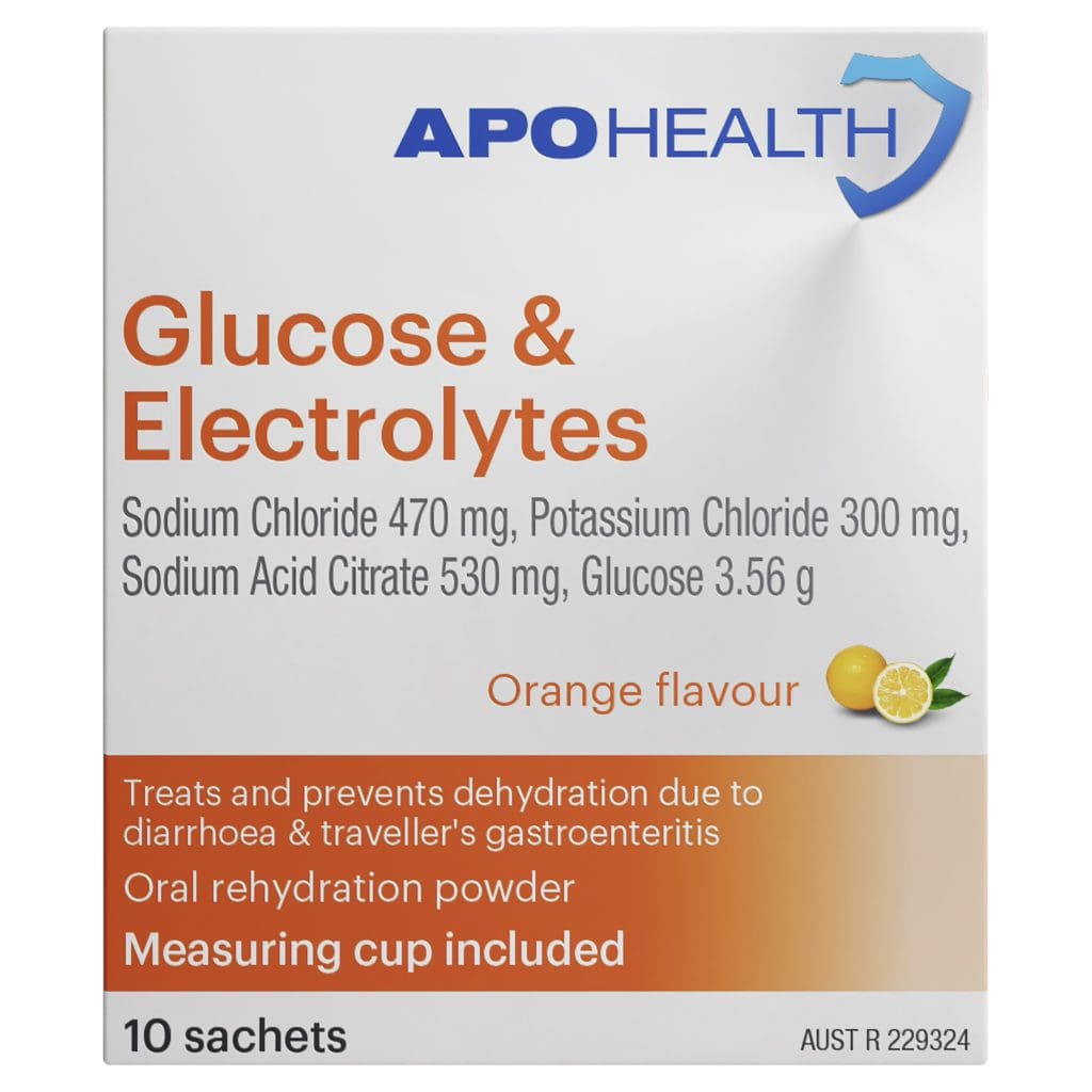 APOHEALTH Glucose & Electrolytes Sachets 10