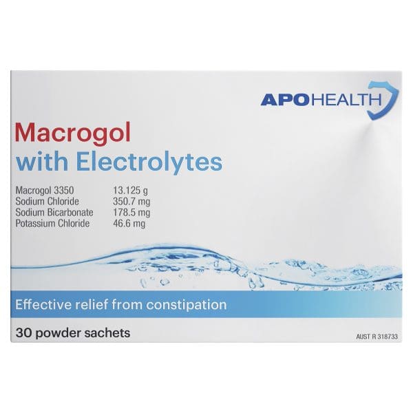 APOHEALTH MACROGOL SACHETS BOX 30