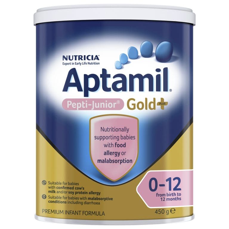 Aptamil Pepti-Junior Gold+ For Babies With Food Allergy or Malabsorption From Birth to 1 Year 450g