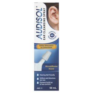 AUDISOL EAR CLEANSING SPRAY 50mL