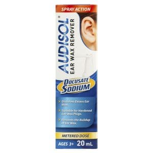 AUDISOL EAR WAX REMOVER 20mL
