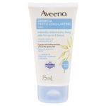 Aveeno Dermexa Fast & Long Lasting Fragrance Free Body Balm Soothe & Moisturise Dry Itchy Sensitive Eczema Prone Skin 75mL