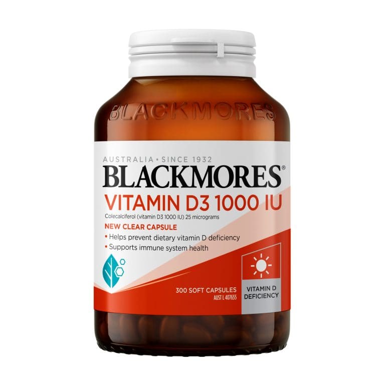 Blackmores Vitamin D3 1000 IU 300 Capsules