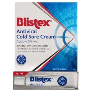 Blistex® Antiviral Cold Sore Cream 5.0g