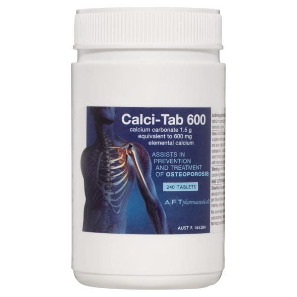 Calci-Tab® 600mg 240 Tablets