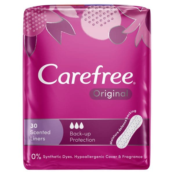 Carefree Original Scented Liners 30 pack