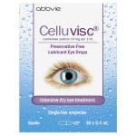 Celluvisc® Lubricant Eye Drops 30 x 0.4 mL