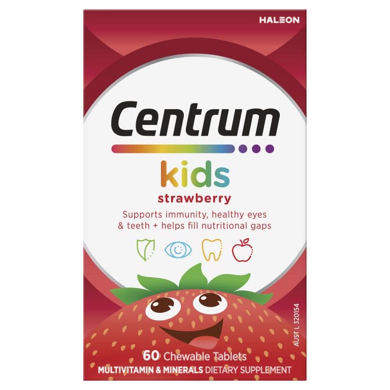 Centrum Kids Strawberry 60 Chewable Tablets