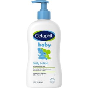 Cetaphil Baby Daily Moisturising Lotion with Shea Butter, For Face & Body, 400mL