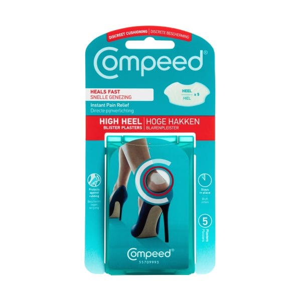 Compeed High Heel Blister Plasters 5 pack Compeed High Heel Blister Plasters 5 pack