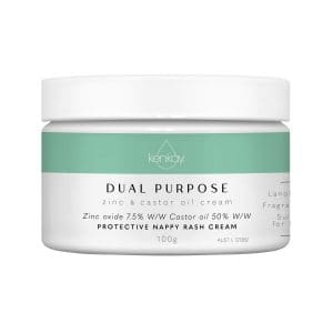 Kenkay Dual Purpose Zinc & Castor Oil Cream Jar 100g