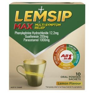 Lemsip All-in-1 Lemon Hot Drink 10