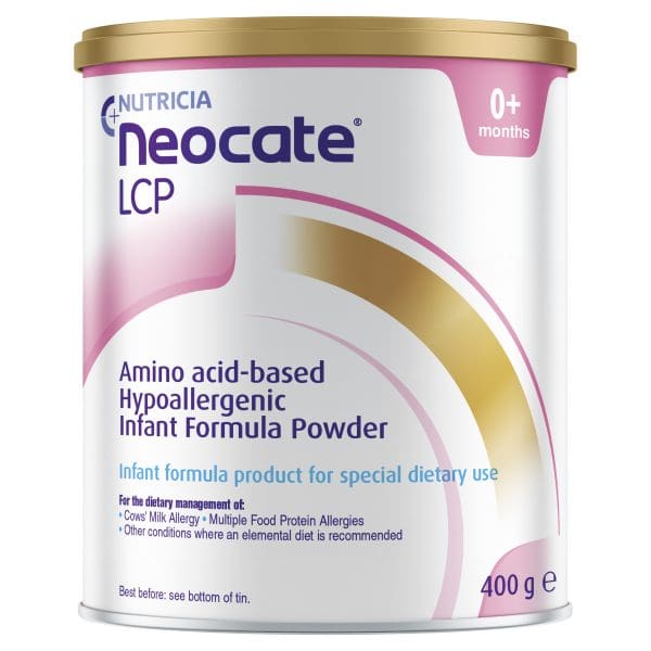 Neocate LCP Amino Acid-Based Hypoallergenic Infant Formula 400g Neocate LCP Amino Acid-Based Hypoallergenic Infant Formula 400g