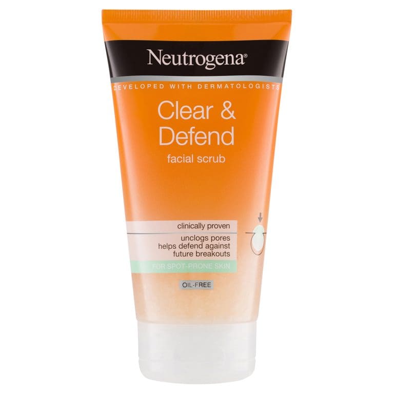 Neutrogena Visible Clear Daily Face Scrub 200ml