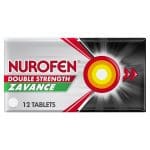 Nurofen Double Strength Zavance Fast Headache Relief Tablets 512mg Ibuprofen Sodium Dihydrate 12 pack