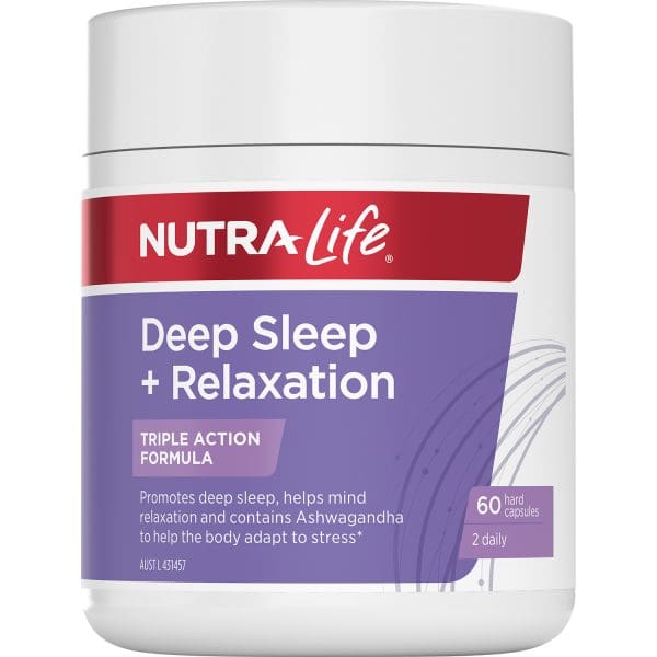 Nutra-Life Deep Sleep + Relaxation 60c