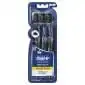 Oral-B Cross Action Clean Ultrathin Charcoal Toothbrush, 3 Pack