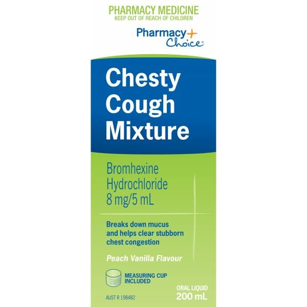 Pharmacy Choice OTC Child Chesty Cough Liquid 200 mL