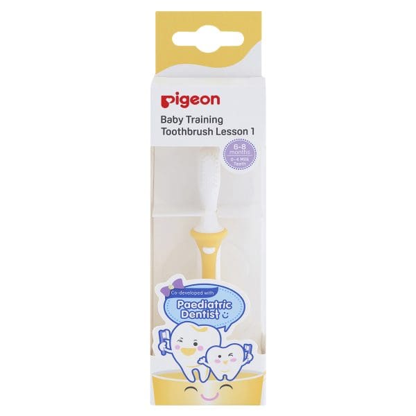 PIGEON TRAINING TOOTHBRUSH STEP 1