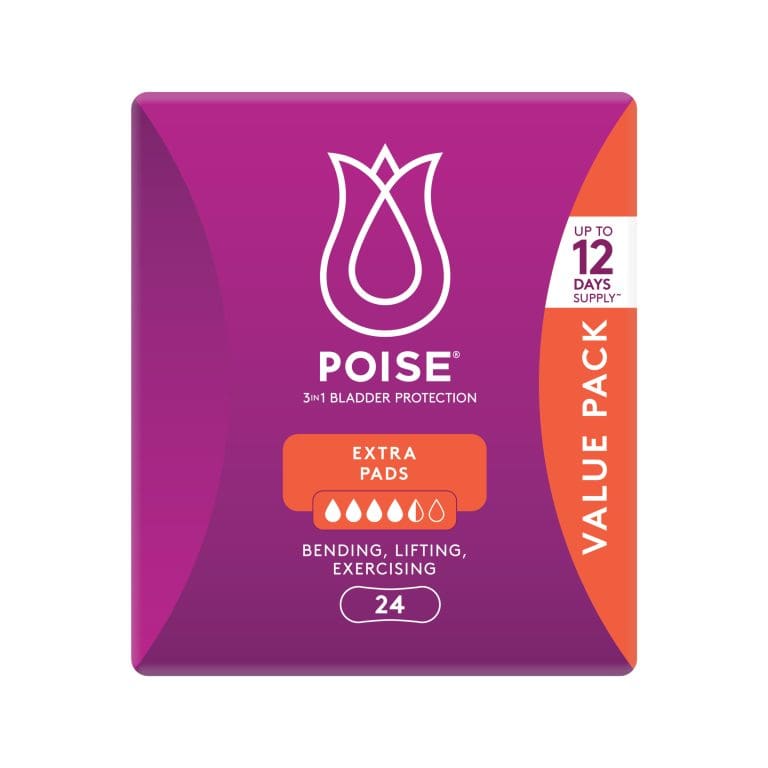 Poise Pads Extra 24 Pack