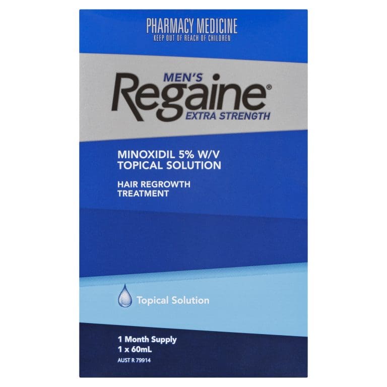 Regaine Men’s Extra Strength Minoxidil Hair Regrowth Treatment 60mL