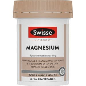 Swisse Ultiboost Magnesium 60 Tablets