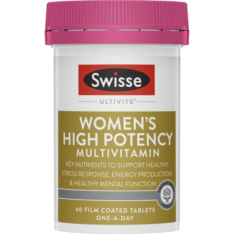 Swisse Ultivite Women’s High Potency Multivitamin 40 Tablets