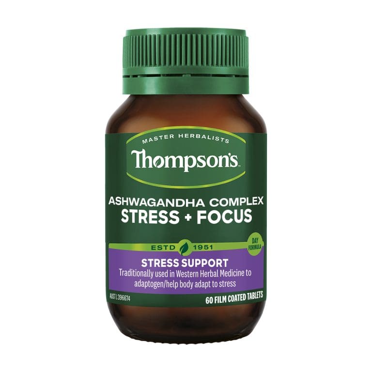 Thompson’s Ashwagandha Complex Stress + Focus 60 Tablets