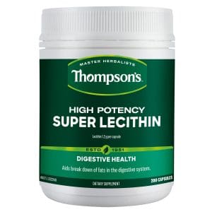Thompson's High Potency Super Lecithin 200 Capsules