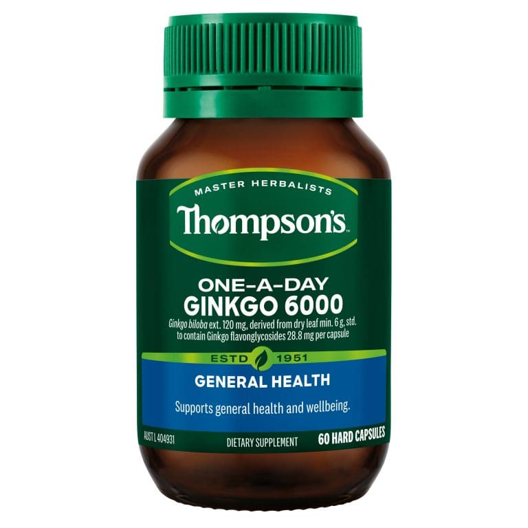 Thompson’s One-A-Day Ginkgo 6000 60 Capsules