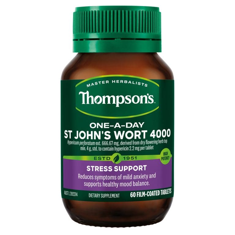 Thompson’s One-A-Day St John’s Wort 4000 60 Tablets