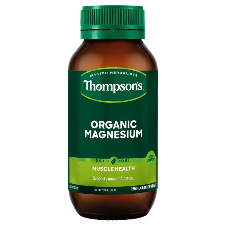 Thompson’s Organic Magnesium 120 Tablets