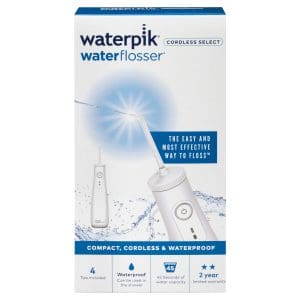 Waterpik Cordless Select Water Flosser - White | Dentist Level Clean at Home